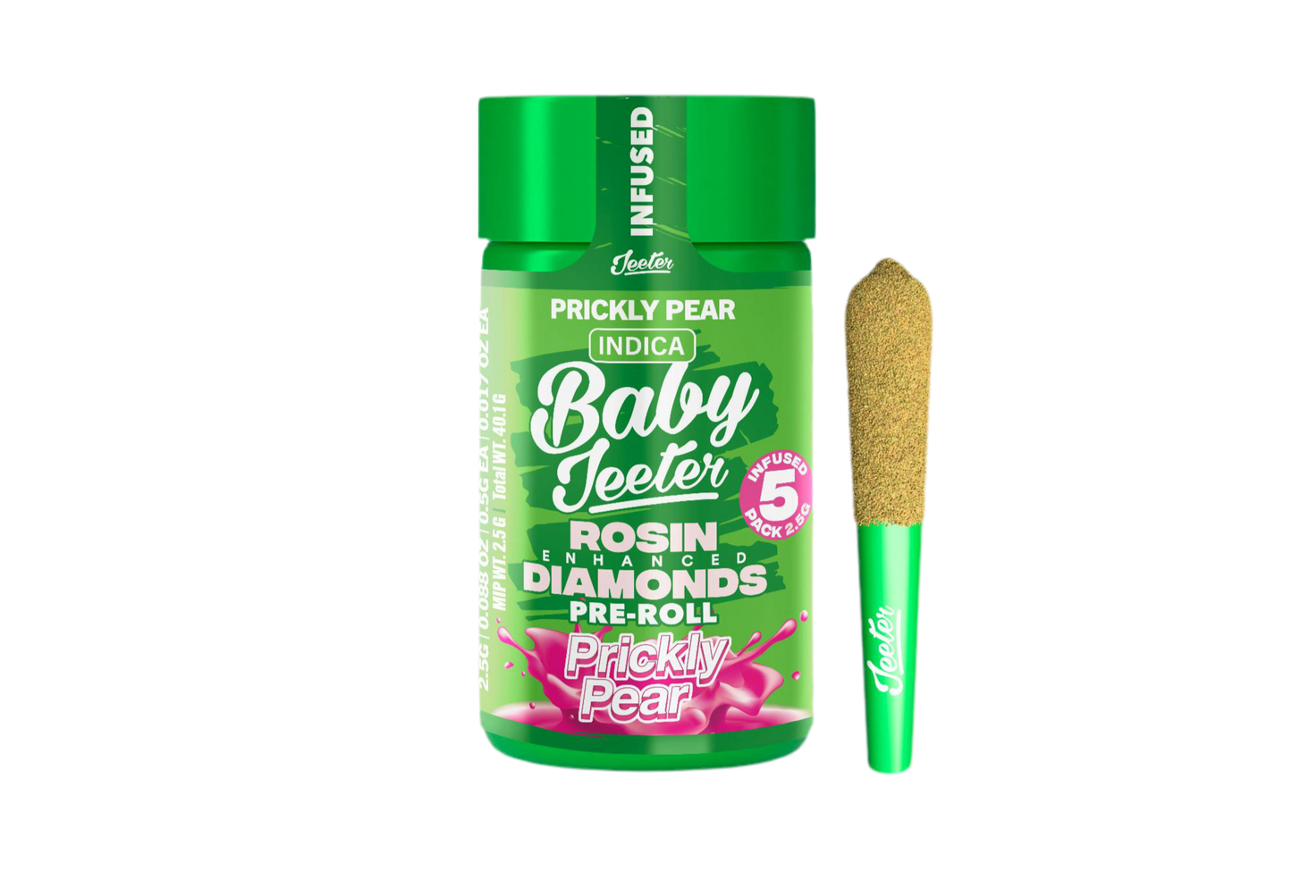 BABY JEETER "PRICKLY PEAR" INFUSED PRE-ROLLS