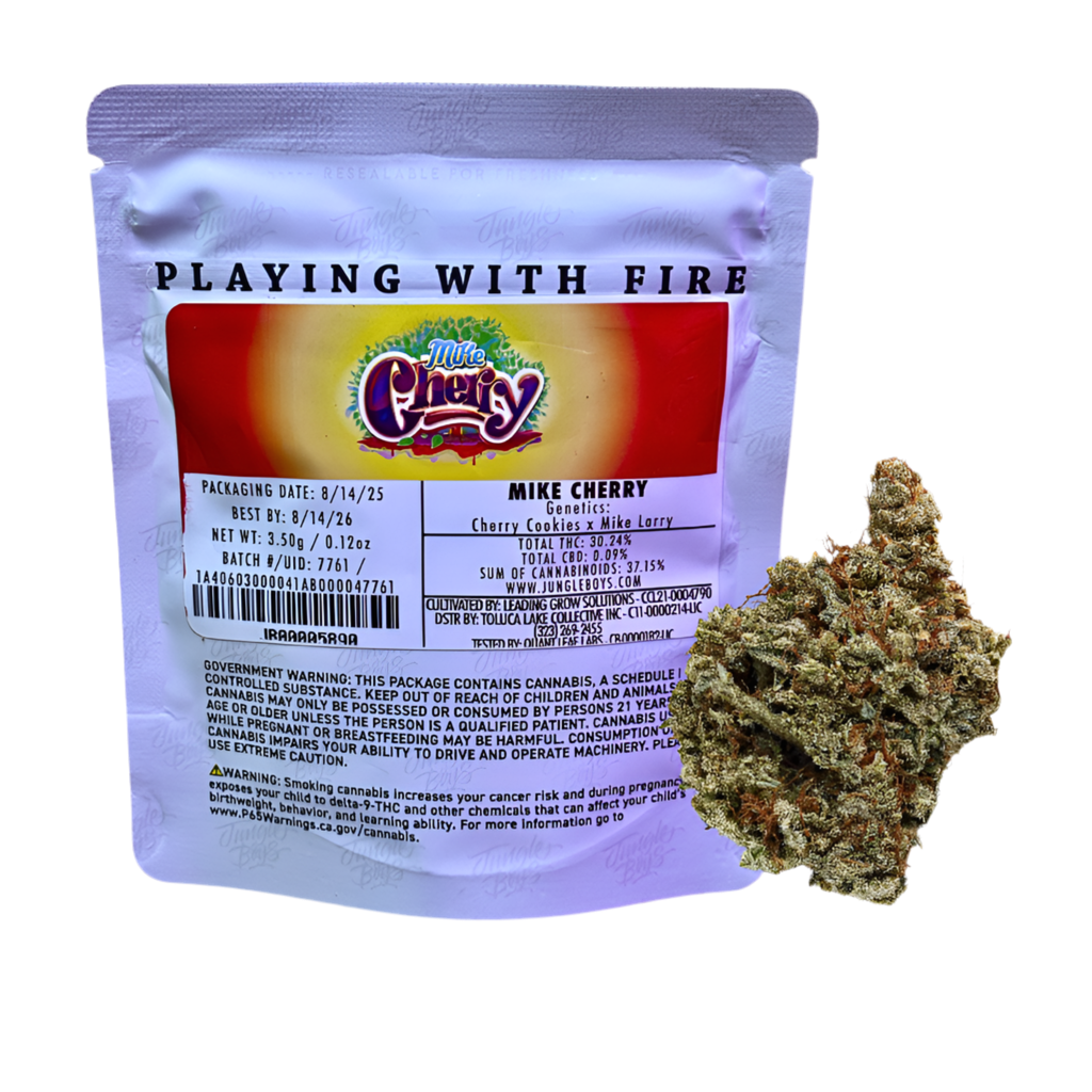 JUNGLE BOYS "MIKE CHERRY" CANNABIS FLOWER; HYBRID STRAIN