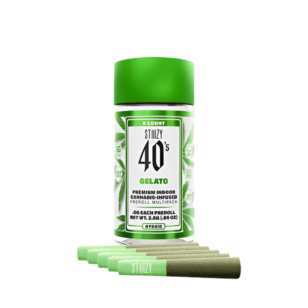 STIIIZY 40's "GELATO" INFUSED PRE-ROLLS