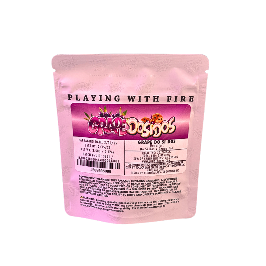 JUNGLE BOYS GRAPE DO SI DOS HYBRID CANNABIS FLOWER