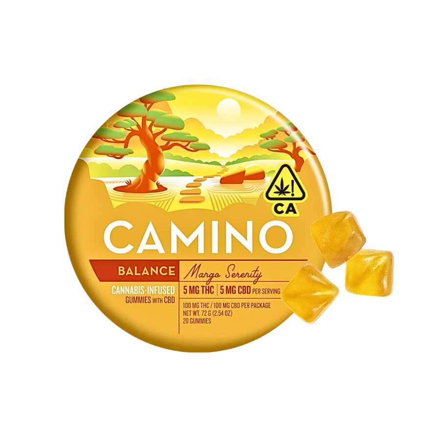 CAMINO "MANGO SERENITY" CANNABIS INFUSED GUMMIES