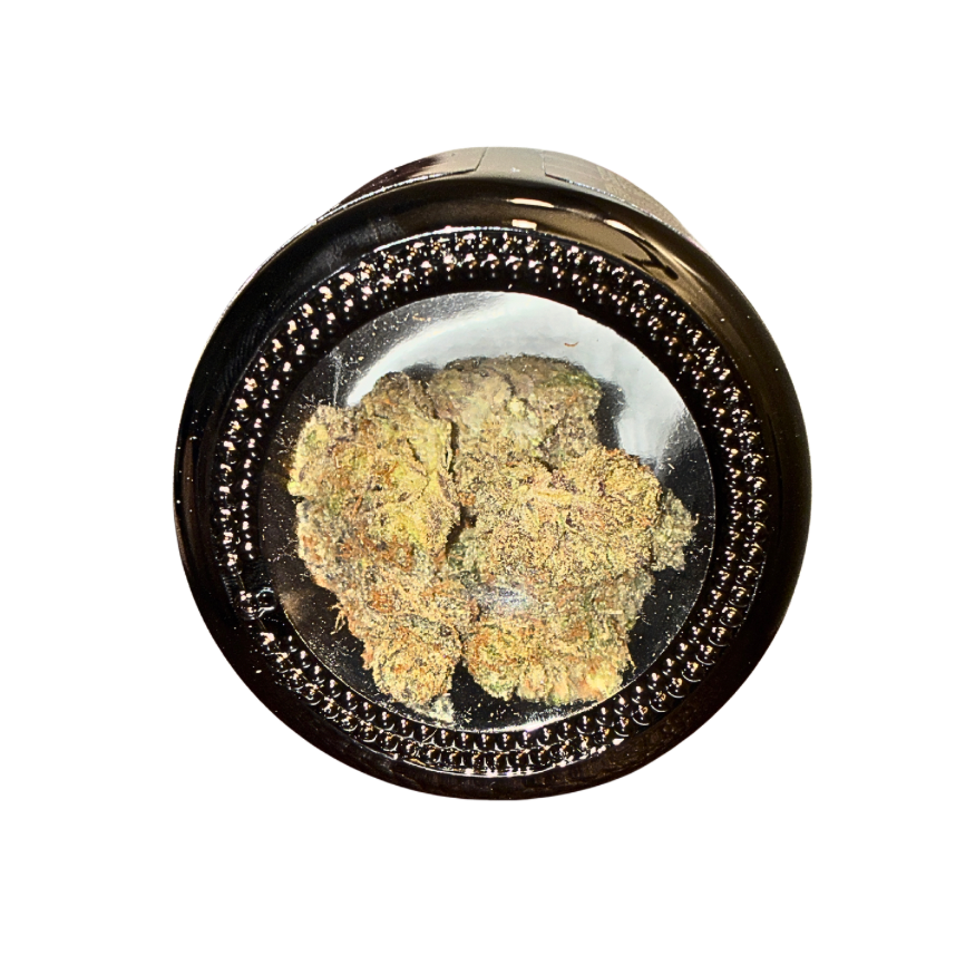 Alien Labs premium indoor indica cannabis flower on transparent background