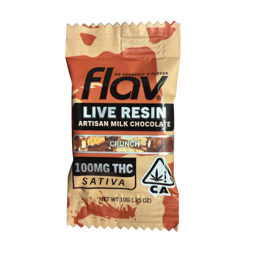 FLAV LIVE RESIN INFUSED ARTISAN CHOCOLATE (Buy 1 for $15 or 2 for $25)