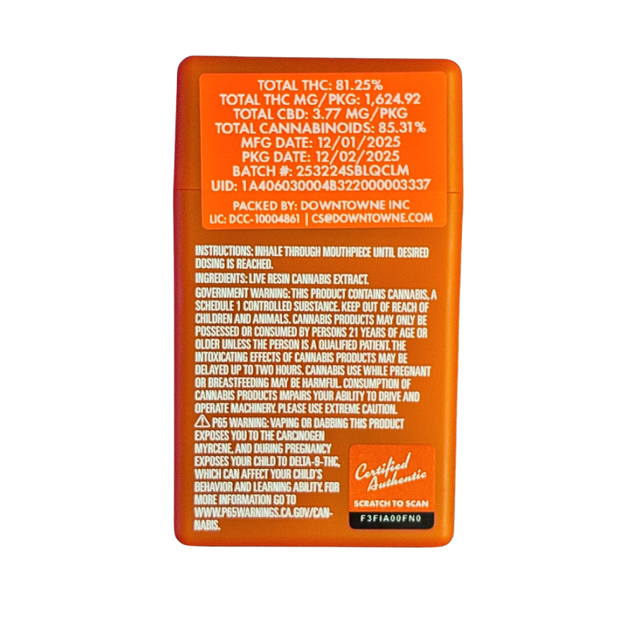 Sherbinskis Quattro Dual Chamber Vape Cherry Gello and Lemon Matcha transparent background.