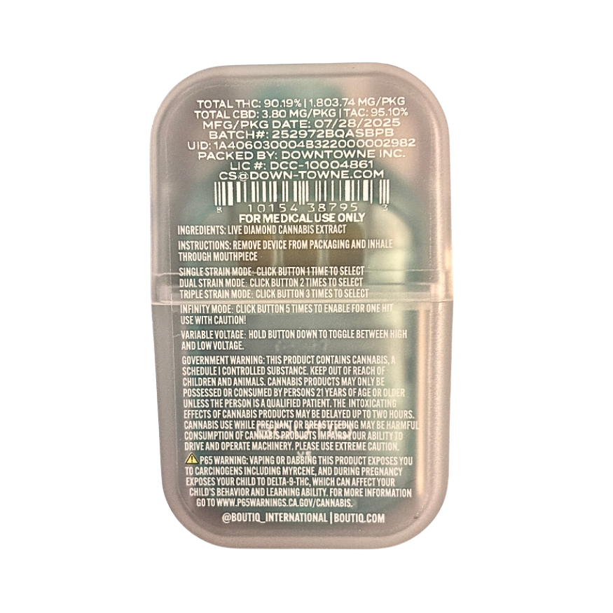 BOUTIQ SWITCH V5 (3 in 1)
“BLINKER BERRY” x “PLUTO” x “BLUE MANGO” (INDICA)