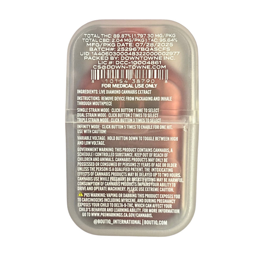 BOUTIQ SWITCH V5 (3 in 1)
“CHERRY GELATO” (H), “FRUIT STRIPE” (H), “STRAW-TANGIE” (S)