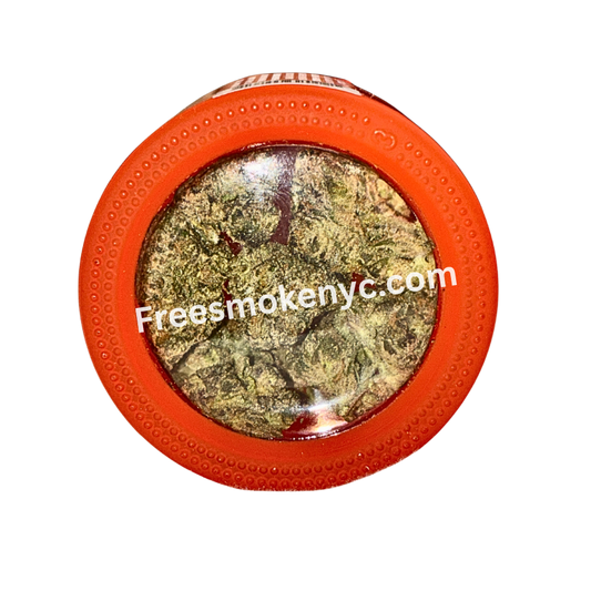 Sherbinski exotic cannabis flower Squid Ink Indica strain on a transparent background