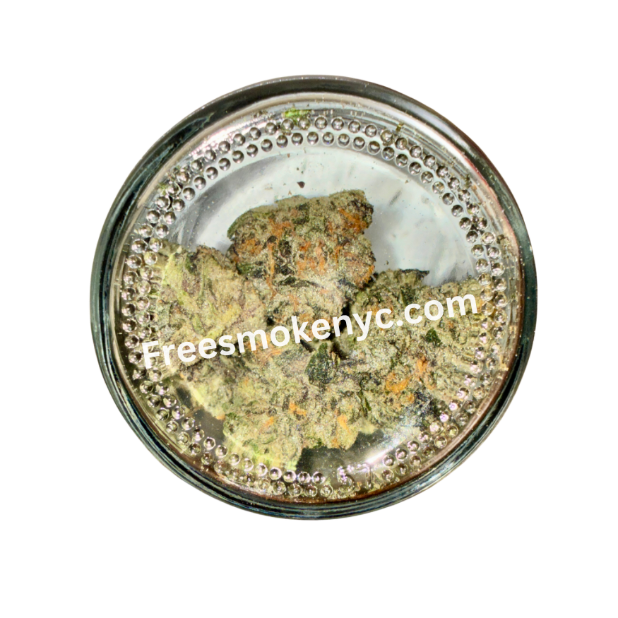 Connected Cannabis Co. premium cannabis flower Gelato 41 Indica strain on a transparent background