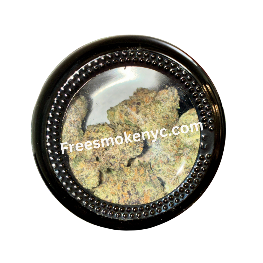 Alien Labs premium cannabis flower dark web hybrid strain on a transparent background