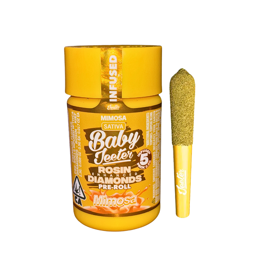 BABY JEETER "MIMOSA" ROSIN ENHANCED DIAMONDS PRE-ROLLS