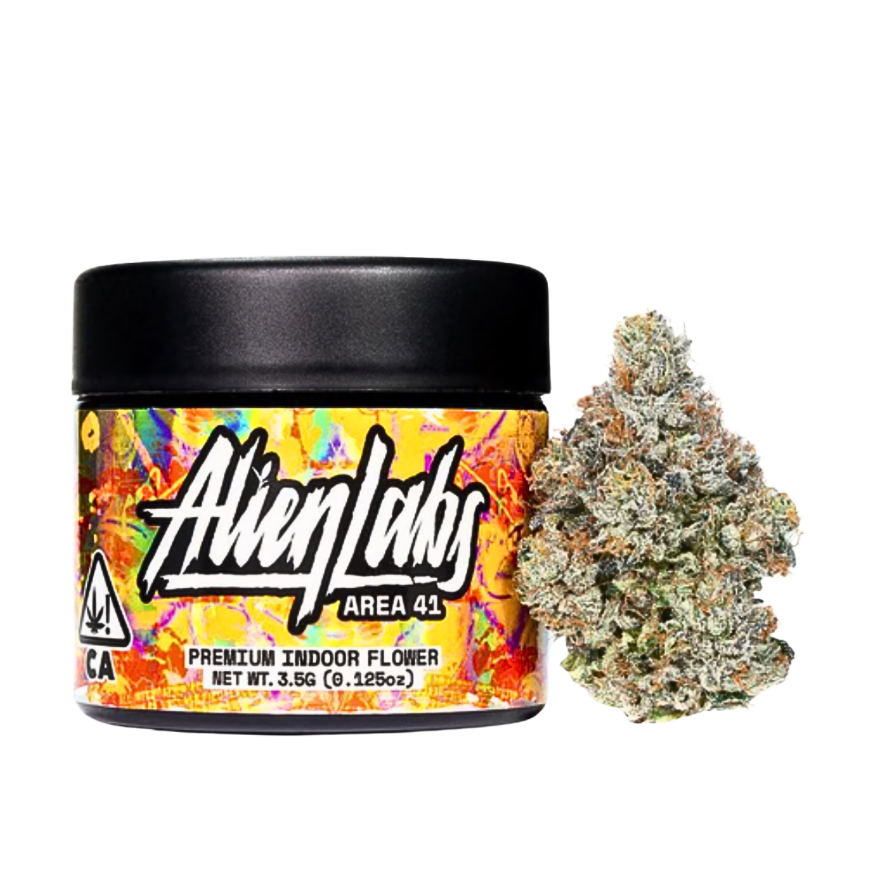 ALIEN LABS "AREA 41" CANNABIS FLOWER; HYBRID STRAIN