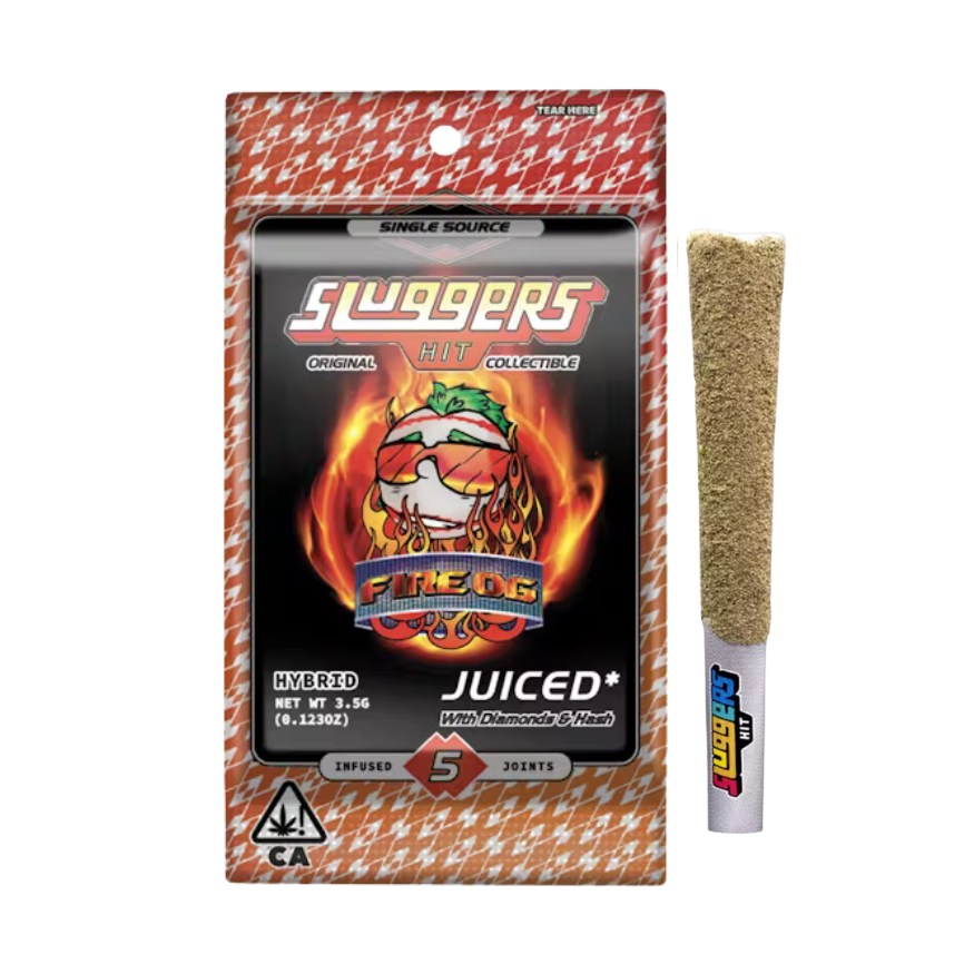 Sluggers Hit Fire OG Hybrid infused pre-roll multi-pack