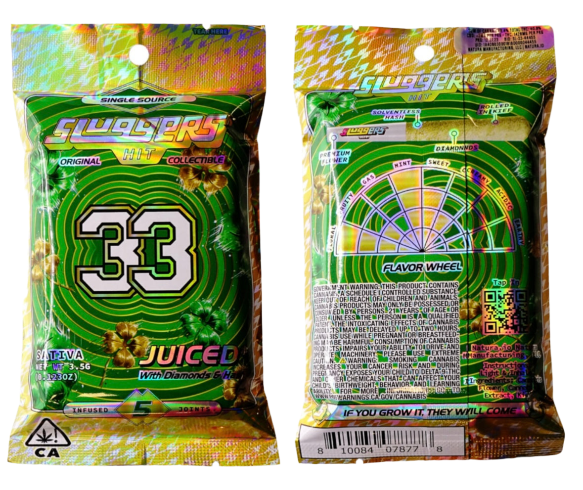 SLUGGERS HIT "33" PRE-ROLL MULTI-PACK