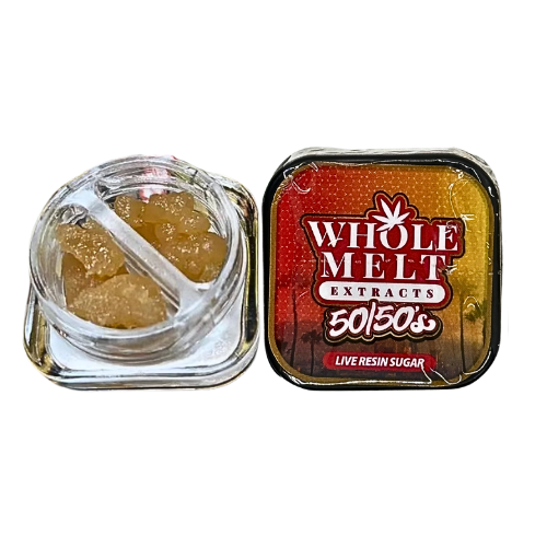 Whole Melt 50/50's Live Resin Sugar Lemon Cherry Haze & Razzel Berry