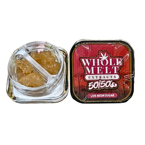 Whole Melt Extracts 50/50's Live Resin Sugar Sweet Diesel #13 & Tangelo