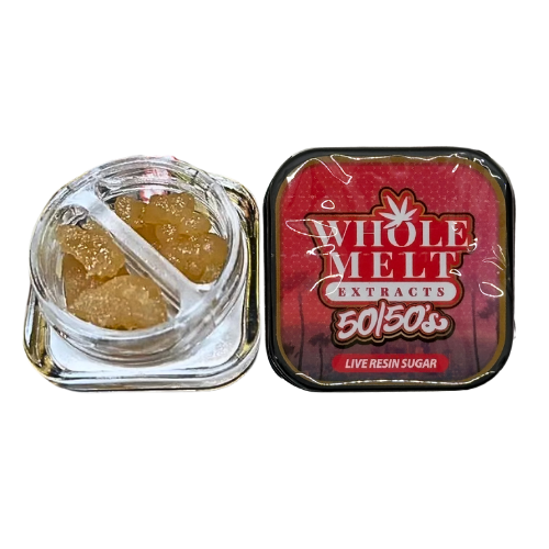 Whole Melt Extracts 50/50's Live Resin Sugar Graqpefruit Romulan & Roses Sorbet