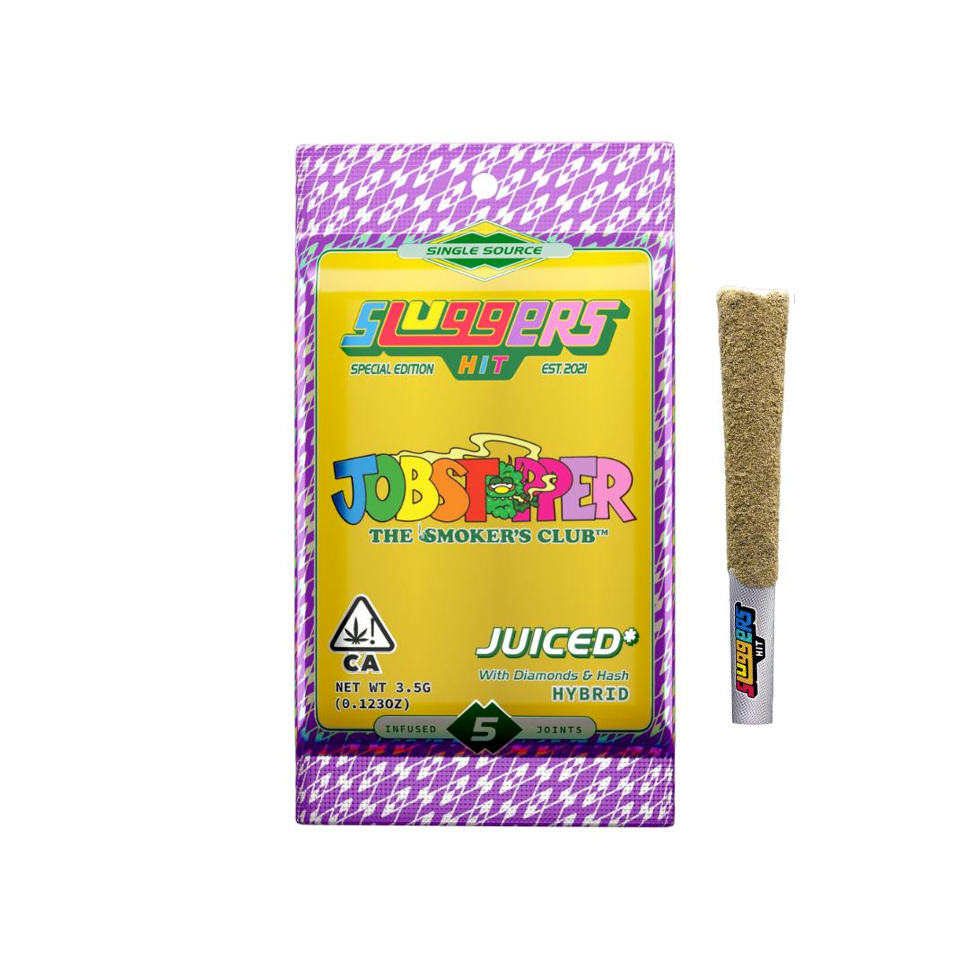 SLUGGERS JOBSTOPPER HYBRID INFUSED PRE-ROLL MULTI-PACK