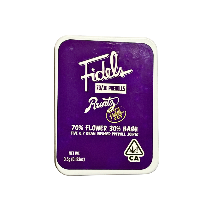 FIDELS 70/30 HASH INFUSED PRE-ROLL MULTI-PACK
