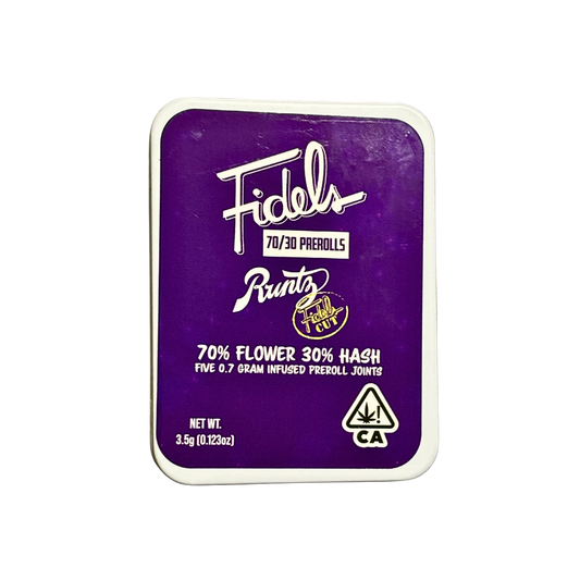 FIDELS 70/30 HASH INFUSED PRE-ROLL MULTI-PACK
