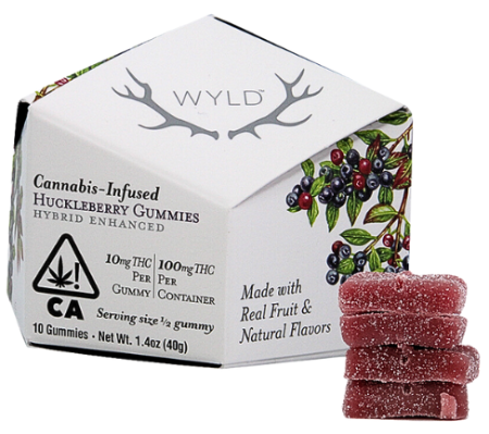 WYLD "HUCKLEBERRY" INFUSED GUMMIES