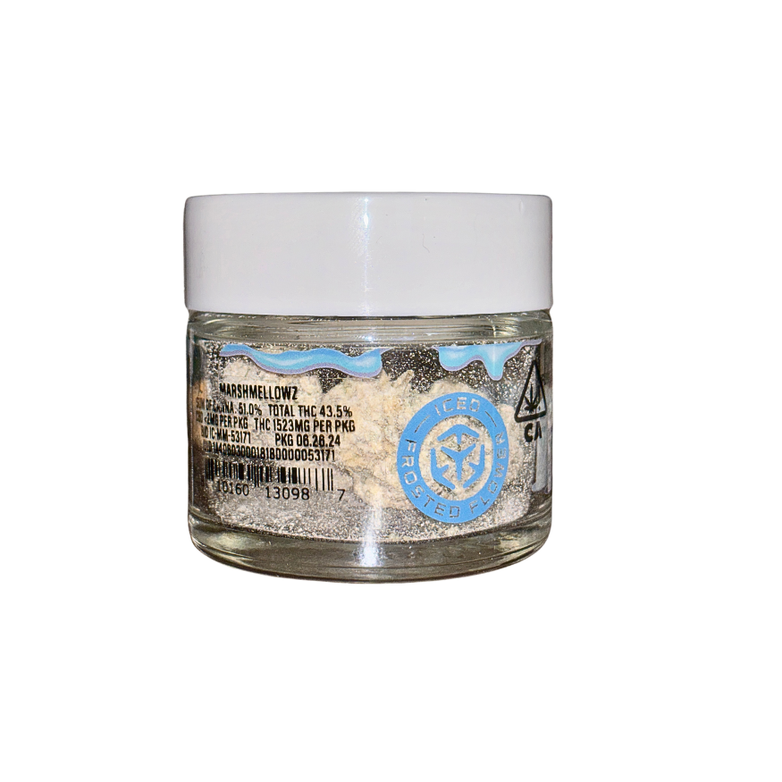 ICED marshmellowz PREMIUM THCA DIAMOND INFUSED FLOWER 3.5G
