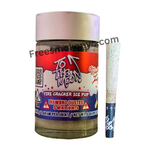 TO THE MOON "FIRE CRACKER ICE POP" INFUSED PRE-ROLLS