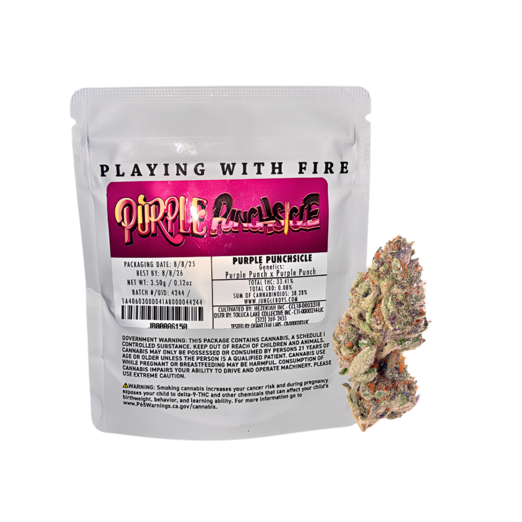 JUNGLE BOYS "PURPLE PUNCHSICLE" CANNABIS FLOWER