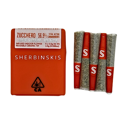 Sherbinskis Infused Pre-roll multi-pack zucchero hybrid strain