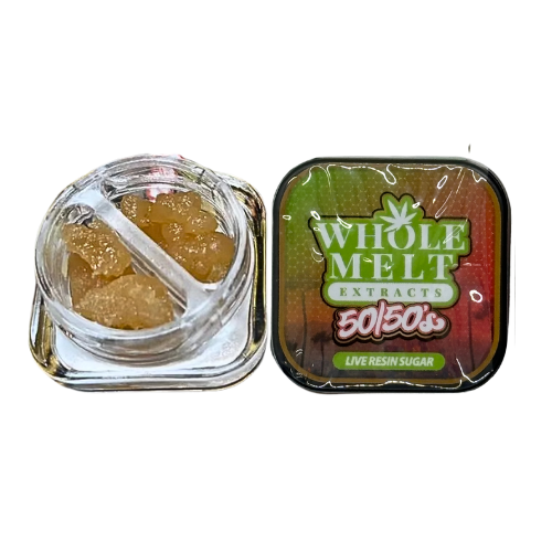 WHOLE MELT EXTRACTS 50/50's LIVE RESIN SUGAR "CITRON GLUE" & "STRAWBERRY MOJITO"