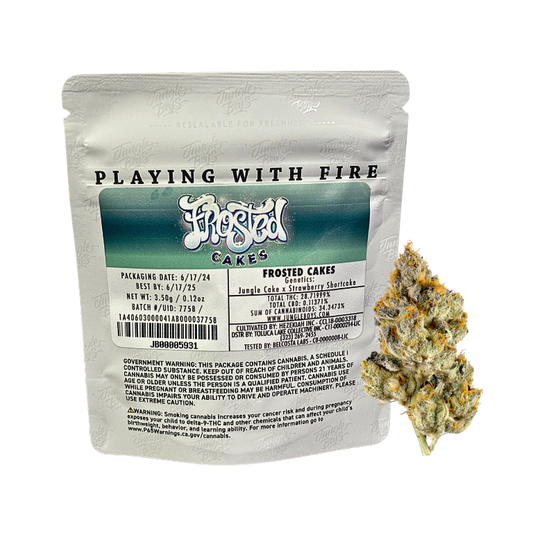 Jungle Boys Frosted Cakes Hybrid cannabis strain 3.5g