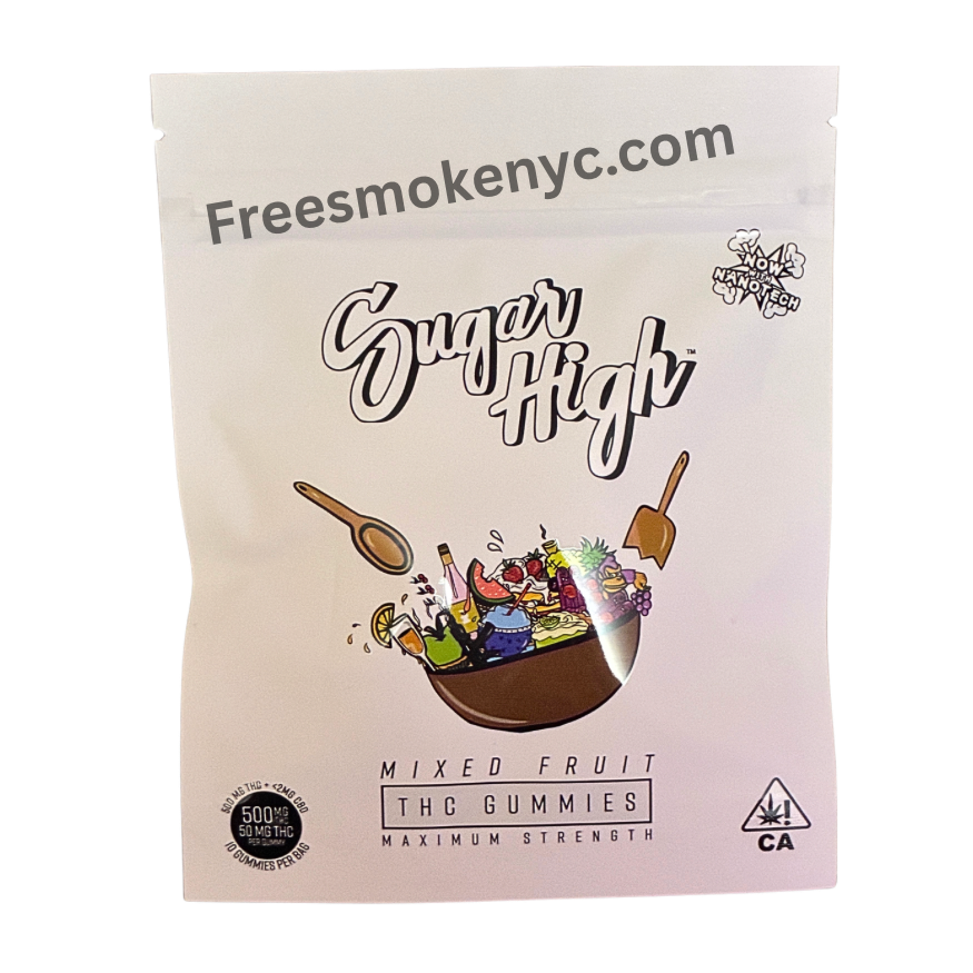 SUGAR HIGH MAXIMUM STRENGTH THC INFUSED GUMMIES