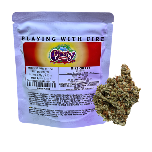 JUNGLE BOYS "MIKE CHERRY" CANNABIS FLOWER; HYBRID STRAIN
