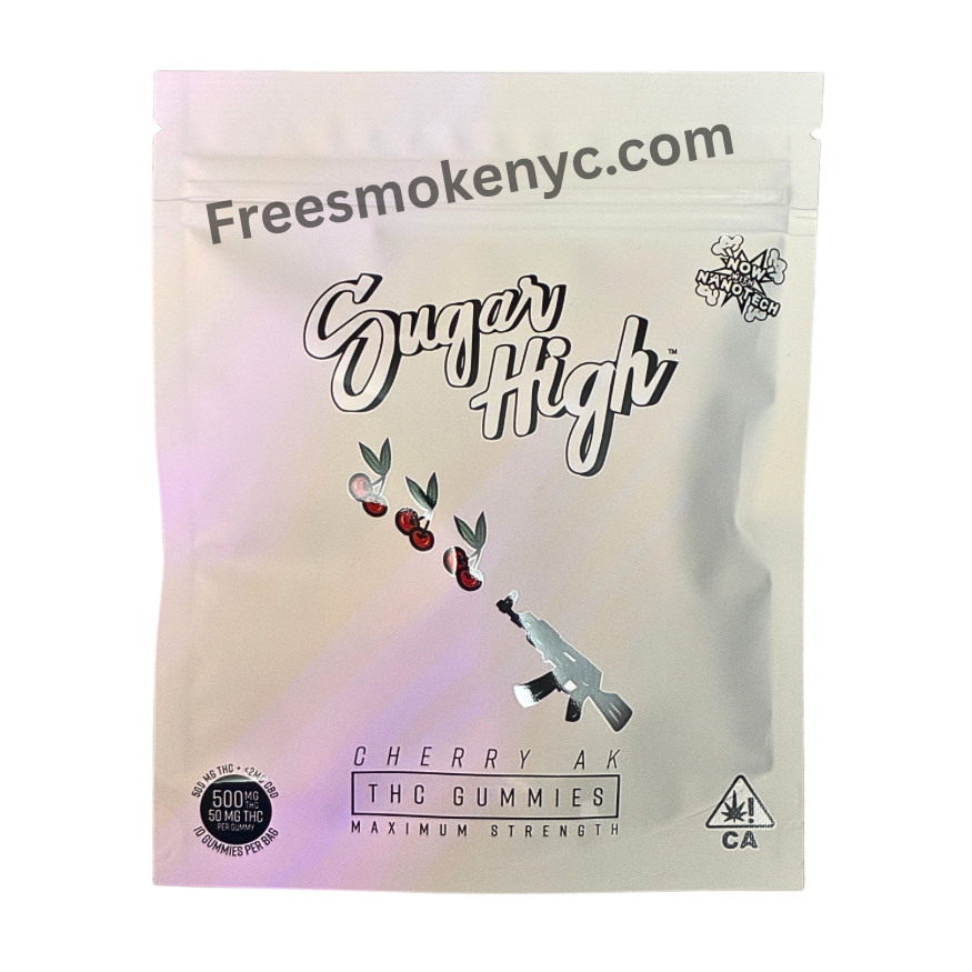 SUGAR HIGH MAXIMUM STRENGTH THC INFUSED GUMMIES