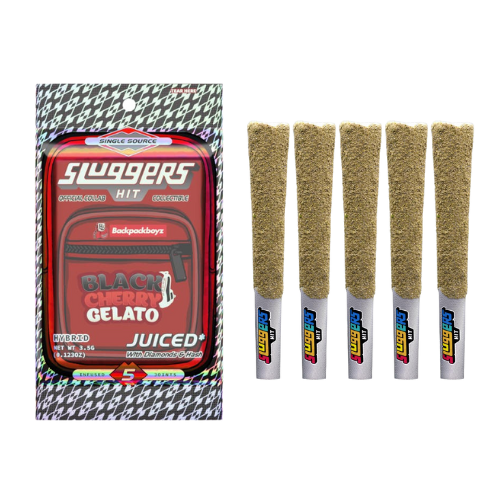 SLUGGERS BLACK CHERRY GELATO HYBRID INFUSED PRE-ROLL MULTI PACK
