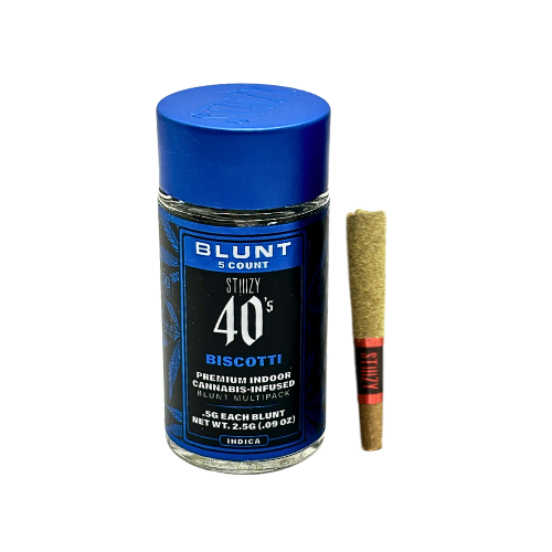 STIIIZY 40's INFUSED BLUNT MULT-PACK BISCOTTI