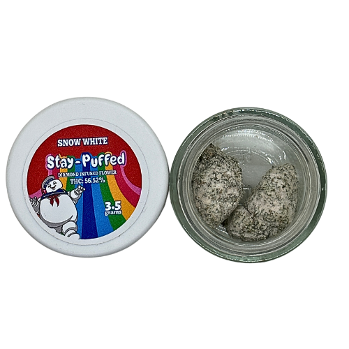 Stay Puffed "White Snow" Cannabis Flower 3.5g