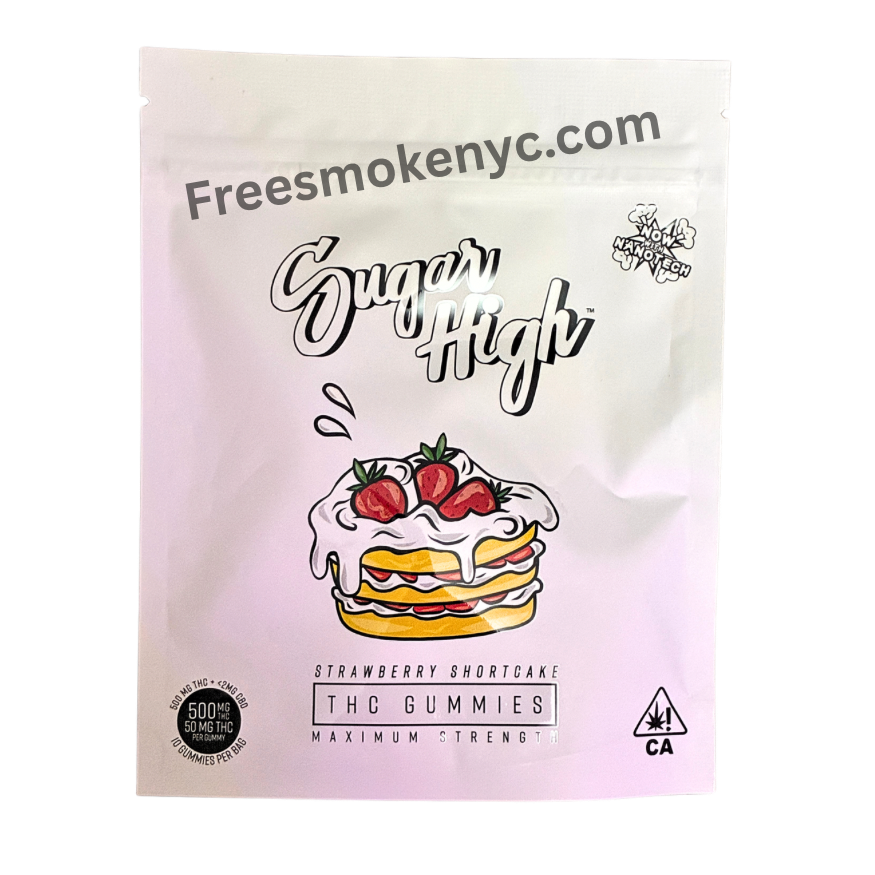 SUGAR HIGH MAXIMUM STRENGTH THC INFUSED GUMMIES