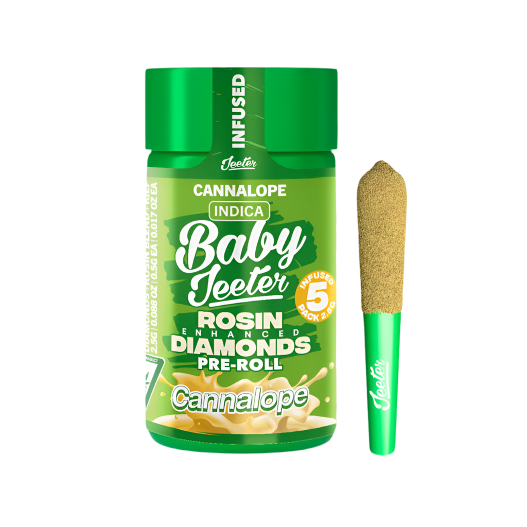 BABY JEETER "CANNALOPE" INFUSED PRE-ROLL JAR