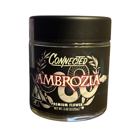 CONNECTED "AMBROZIA" PREMIUM FLOWER; HYBRID STRAIN