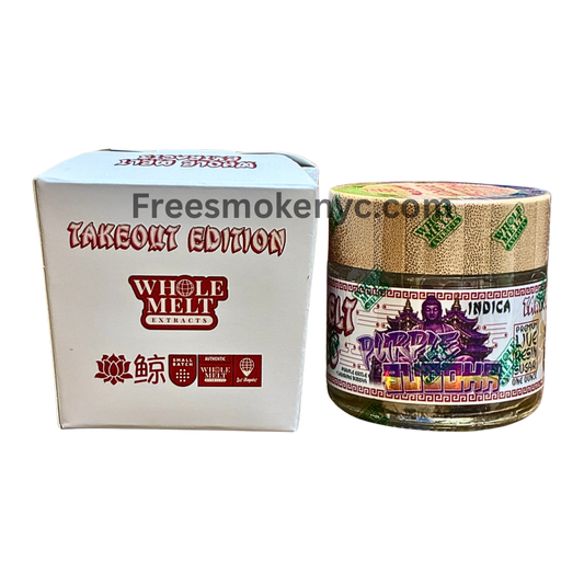 Whole Melt Extracts Takeout Edition Purple Buddha Indica