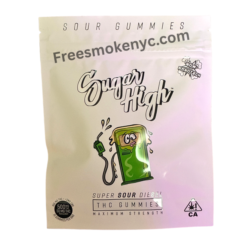 SUGAR HIGH MAXIMUM STRENGTH THC INFUSED GUMMIES