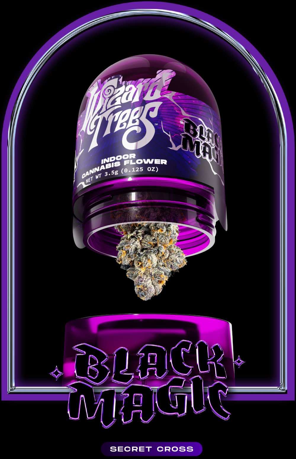WIZARD TREES "BLACK MAGIC" FRESH FLOWER