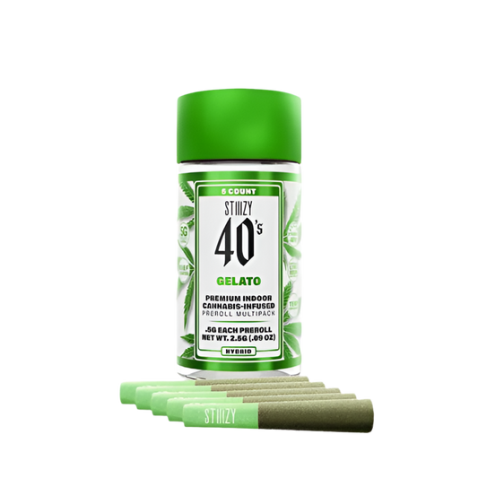 STIIIZY 40's "GELATO" INFUSED MINI joints