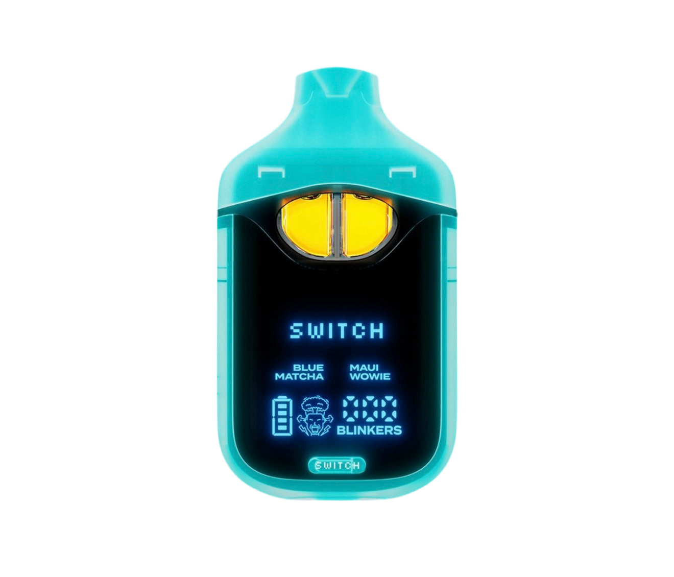 BOUTIQ SWITCH - GLOW EDITION "BLUE MATCHA" x "MAUI WOWIE” 2G DUAL TANK DISPOSABLE