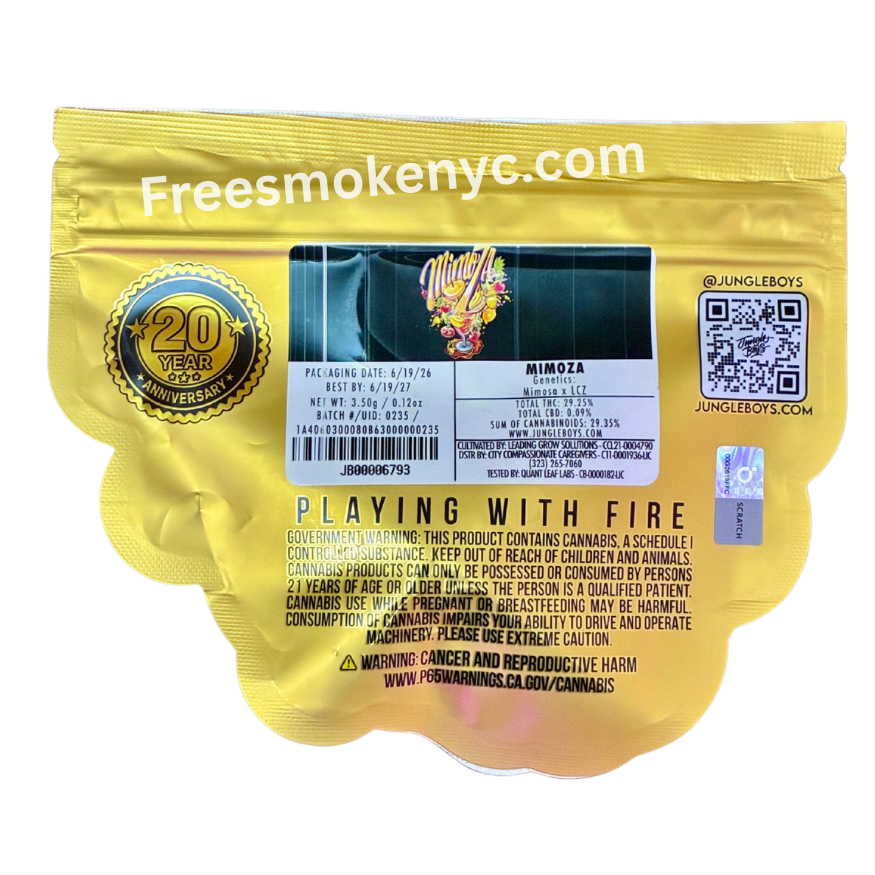 JUNGLE BOYS "MIMOZA" CANNABIS FLOWER