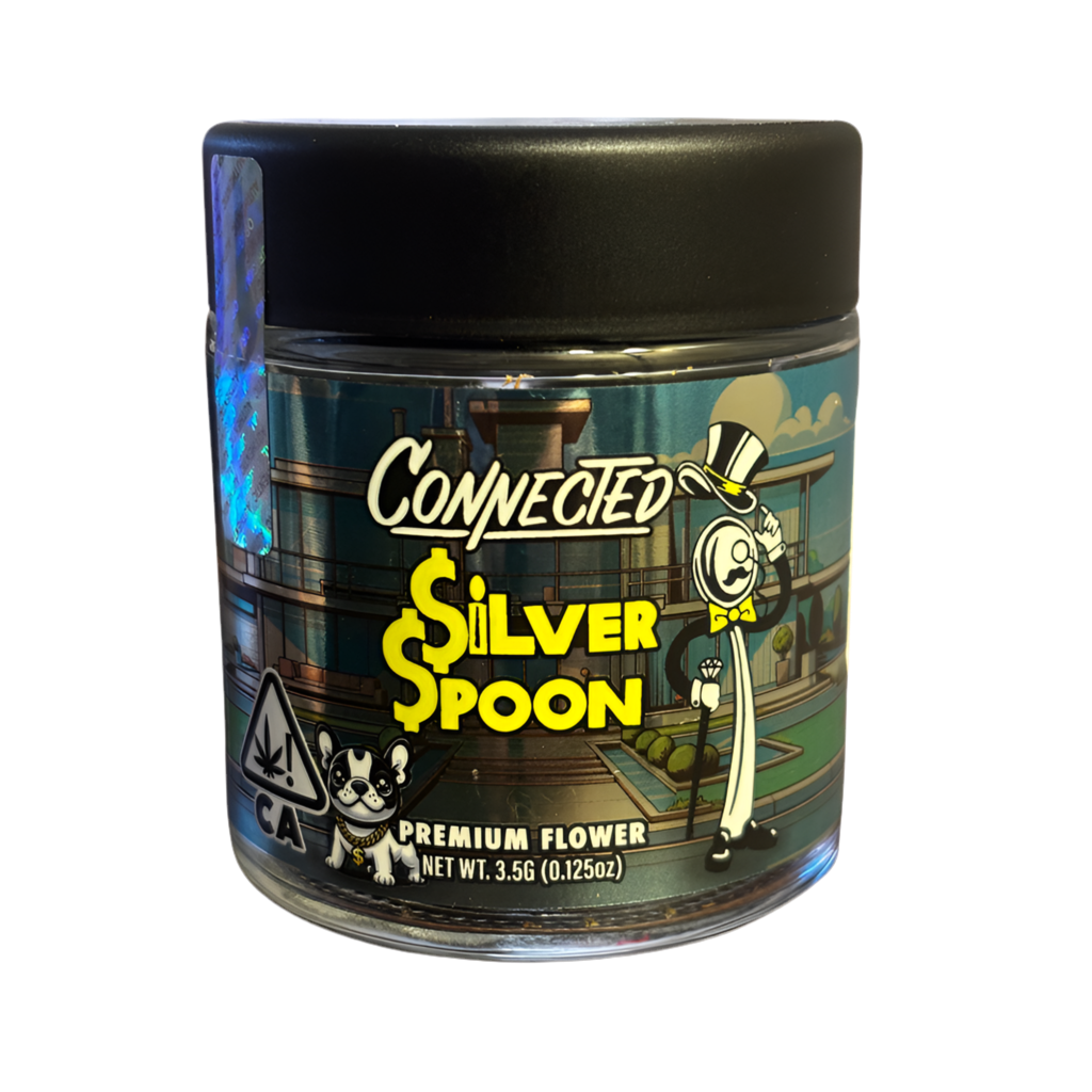 CONNECTED "SILVER SPOON" PREMIUM FLOWER; SATIVA STRAIN