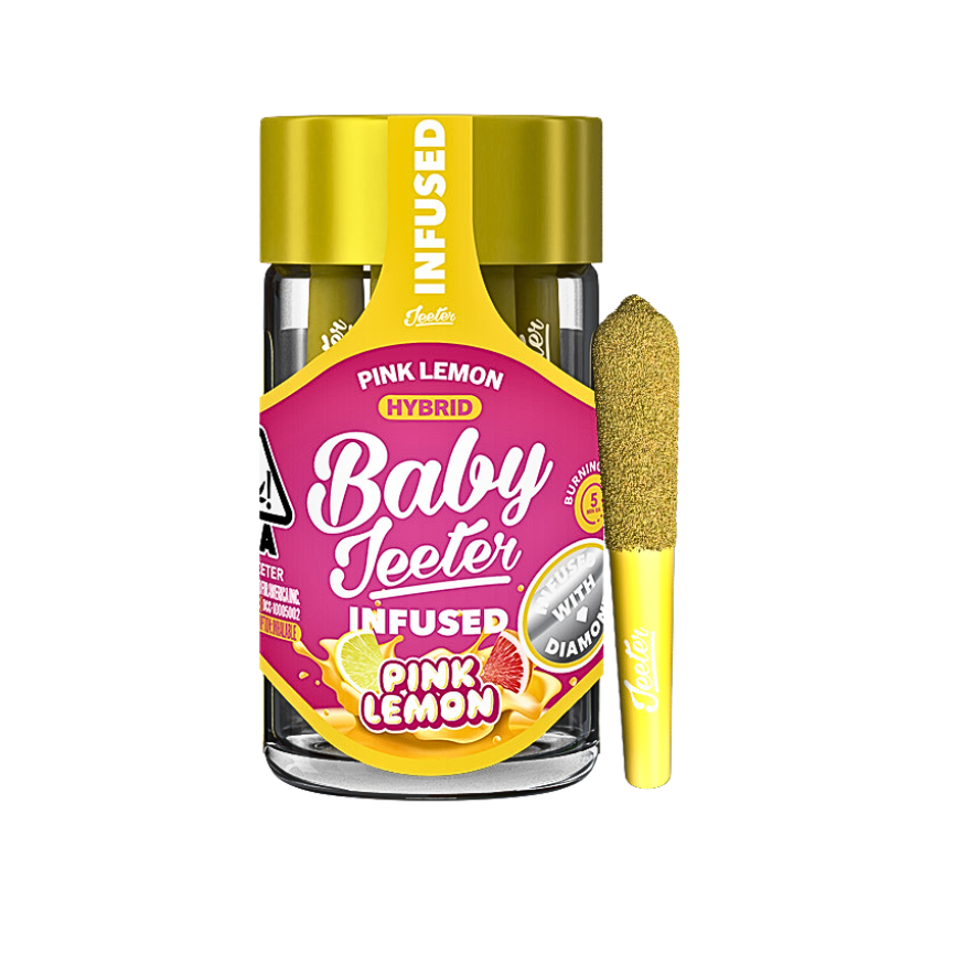 BABY JEETER PINK LEMON HYBRID INFUSED PRE-ROLLS