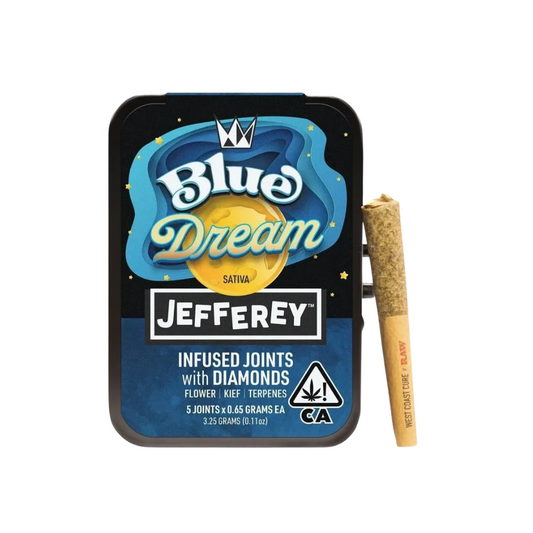 THE JEFFEREY BLUE DREAM SATIVA INFUSED PRE-ROLL PACK