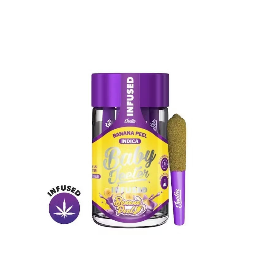 BABY JEETER "BANANA PEEL" PRE-ROLL JAR