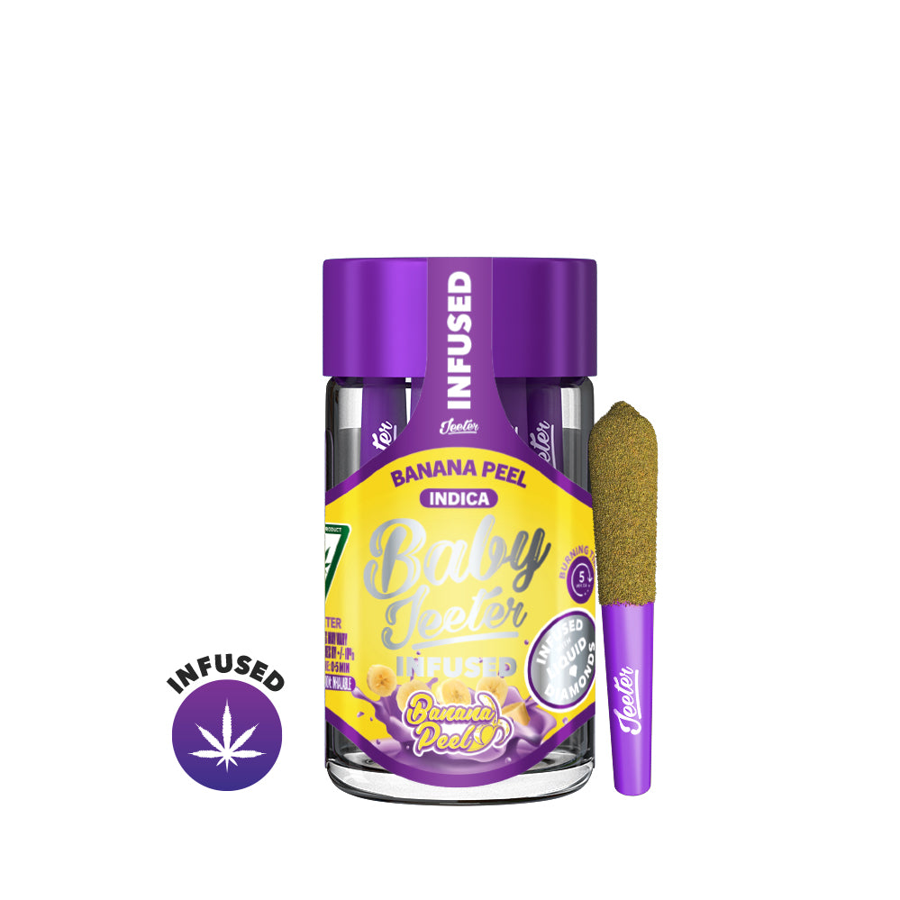 BABY JEETER "BANANA PEEL" PRE-ROLL JAR